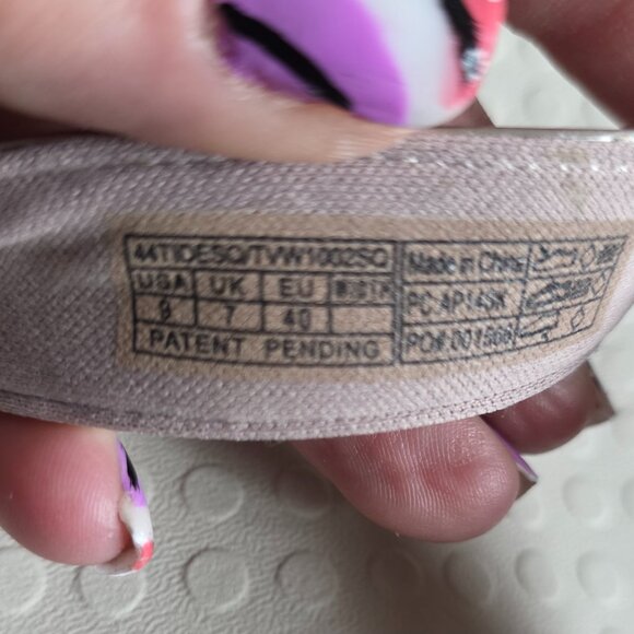 VIONIC ( 9 ) TIDE  Podiatrist-Designed Footbed Orthotic Support Leather Sequin - Picture 9 of 10